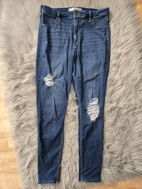 Hollister Womens High Rise Skinny Stretch Jeggings / Jeans